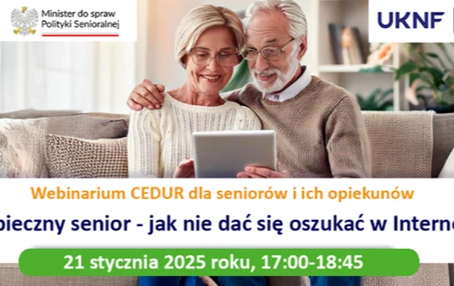 Zdjęcie do &bdquo;Bezpieczny senior &ndash; jak nie dać się oszukać w Internecie&rdquo;